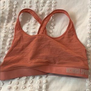 Victoria’s Secret Sport Dusty pink lace sports bra